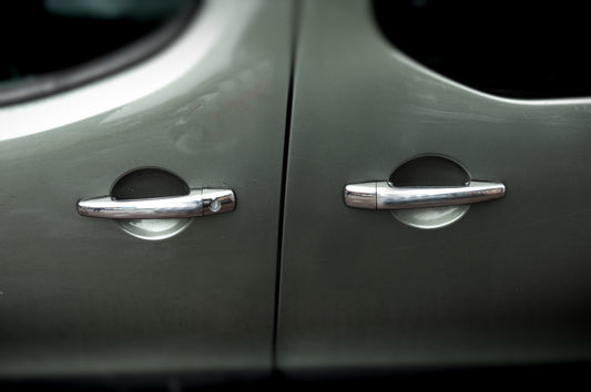 Chrome Door Handle Covers (4 pcs, Stainless Steel) for Peugeot Partner Tepee 2008-2018 - image 1