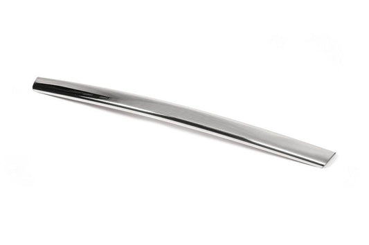 Strap on the front bumper (stainless.) for Nissan Navara 2006-2015 - Reelken Auto