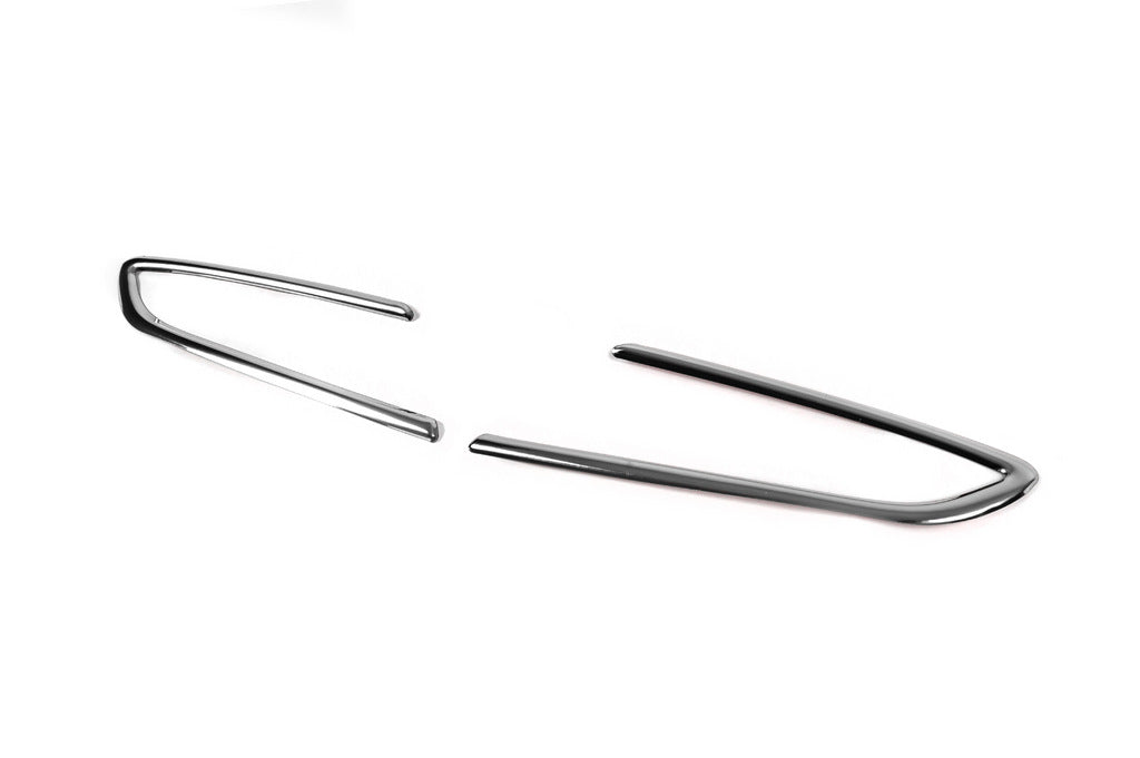 Chrome Fog Light Covers Carmos (SD/SW/HB/GTC, 2 pcs, Stainless Steel) for Opel Astra K 2016-2021 - image 3