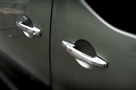 Chrome Door Handle Covers (4 pcs, Stainless Steel) for Peugeot Expert 2007-2016 - image 2