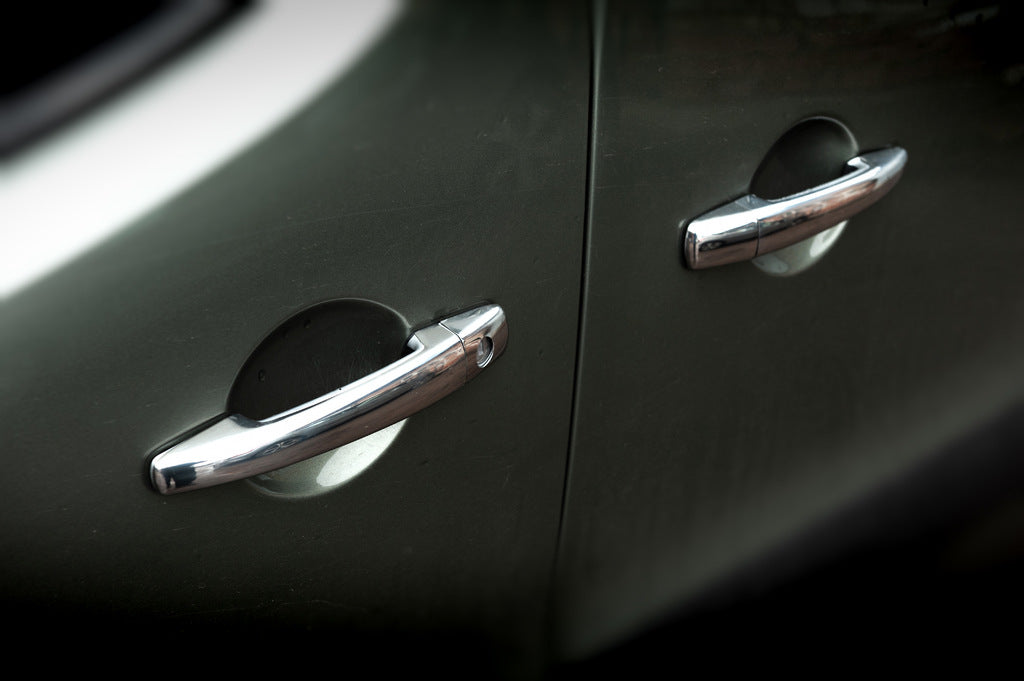 Chrome Door Handle Covers (4 pcs, Stainless Steel) for Peugeot Partner Tepee 2008-2018 - image 3