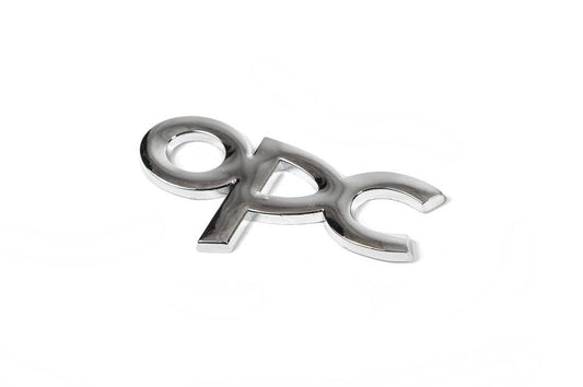 Metal nameplate on the OPC trunk (Chrome) for Opel - Reelken Auto