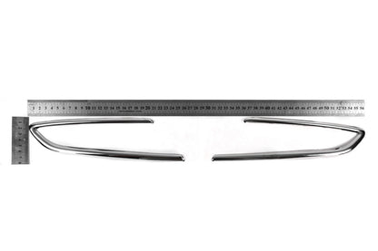 Carmos fog light covers (SD/SW/HB/GTC, 2 pcs., stainless steel) for Opel Astra K 2016-2021 - image 4