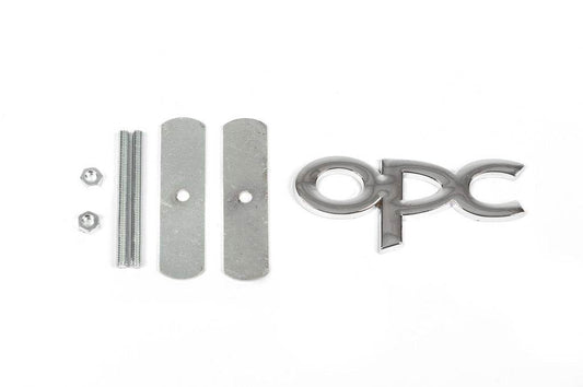 Metal nameplate on the OPC grill (Chrome) for Opel - Reelken Auto