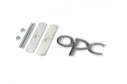 Metal nameplate on the OPC grill (Chrome) for Opel - Reelken Auto