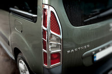 Chrome Tail Light Covers Corner Type (2pcs, Plastic) for Citroen Berlingo 2008-2018 - image 1