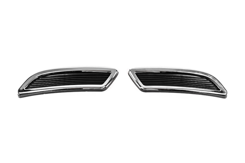 Carmos muffler imitation pads (2 pcs, ABS+stainless steel) for Renault Megane IV 2016-2025 - image 1