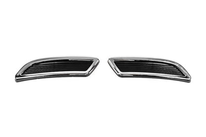 Carmos muffler imitation pads (2 pcs, ABS+stainless steel) for Renault Megane IV 2016-2025 - image 1