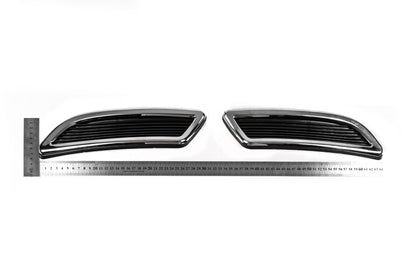 Carmos muffler imitation pads (2 pcs, ABS+stainless steel) for Renault Megane IV 2016-2025 - image 4