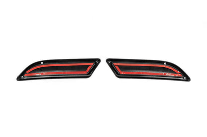 Carmos muffler imitation pads (2 pcs, ABS+stainless steel) for Renault Megane IV 2016-2025 - image 3