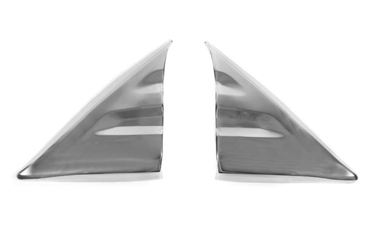 Mirror Covers Carmos (2 pcs, Stainless Steel) for Ford Transit 2014- - image 2