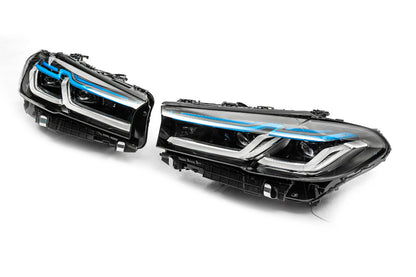 Full LED Laser Headlights (for 2021+) for BMW 5 Series G30/31 2017-2023 - image 2