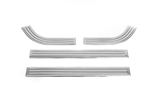 Internal sill guards Carmos (4 pcs) for Renault Clio V 2019↗︎ - Reelken Auto