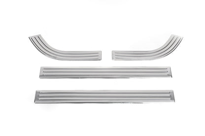 Interior door sill protectors Carmos (4 pcs) for Renault Clio V 2019- - image 1