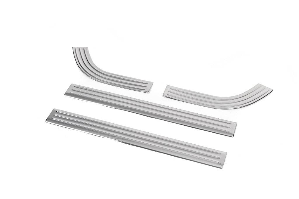 Internal sill guards Carmos (4 pcs) for Renault Clio V 2019↗︎ - Reelken Auto