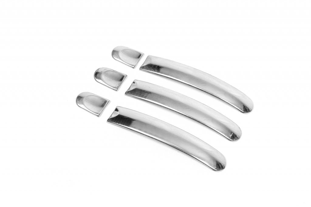 Chrome Door Handle End Covers (Stainless Steel) for Volkswagen T5 Multivan 2003–2010 - image 1