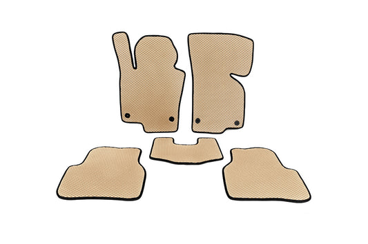 EVA Floor Mats (Beige) for Volkswagen Passat СС 2008-2017 - image 1
