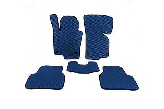 EVA Floor Mats (Blue) for Volkswagen Passat СС 2008-2017 - image 1