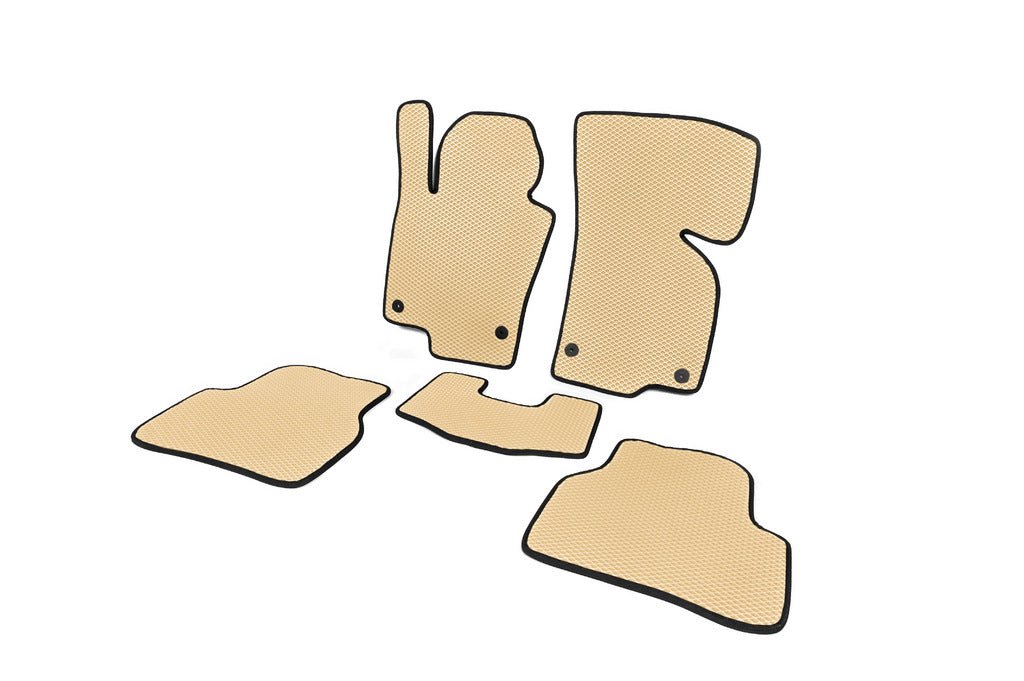 EVA Floor Mats (Beige) for Volkswagen Passat СС 2008-2017 - image 2