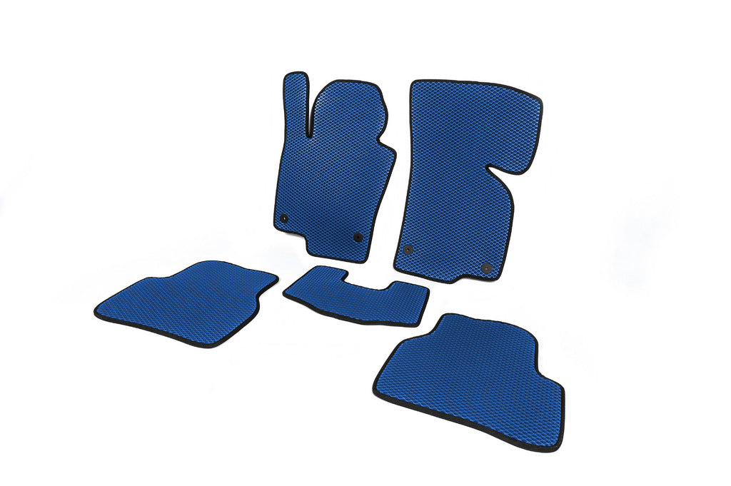 EVA Floor Mats (Blue) for Volkswagen Passat СС 2008-2017 - image 2