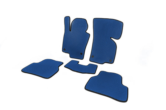 EVA Floor Mats (Blue) for Volkswagen Passat СС 2008-2017 - image 2