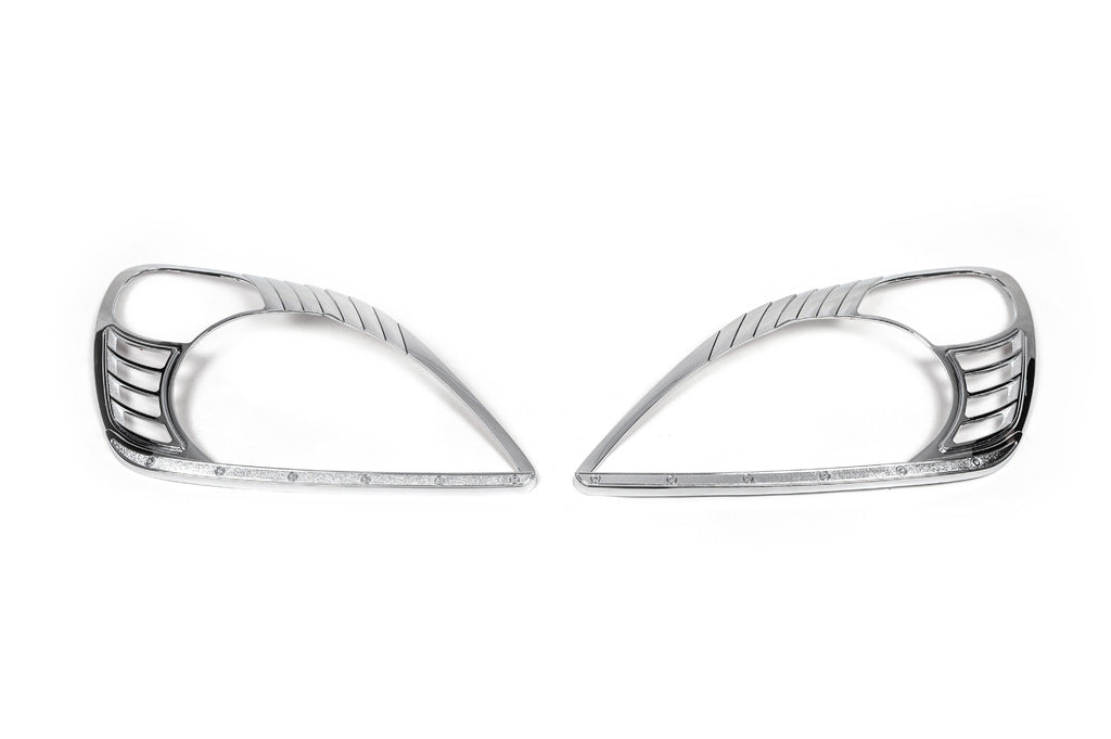 Headlight Covers Chrome (2 pcs, Plastic) for Honda CRV 1996-2001 - image 3