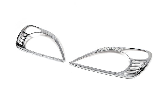 Headlight Covers Chrome (2 pcs, Plastic) for Honda CRV 1996-2001 - image 2