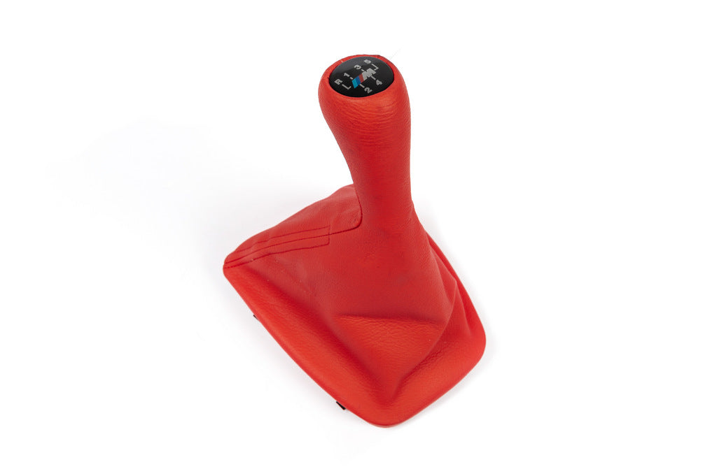 Gear Shift Boot + Knob OEM (red) for BMW 3 Series E-46 1998-2006 - image 3