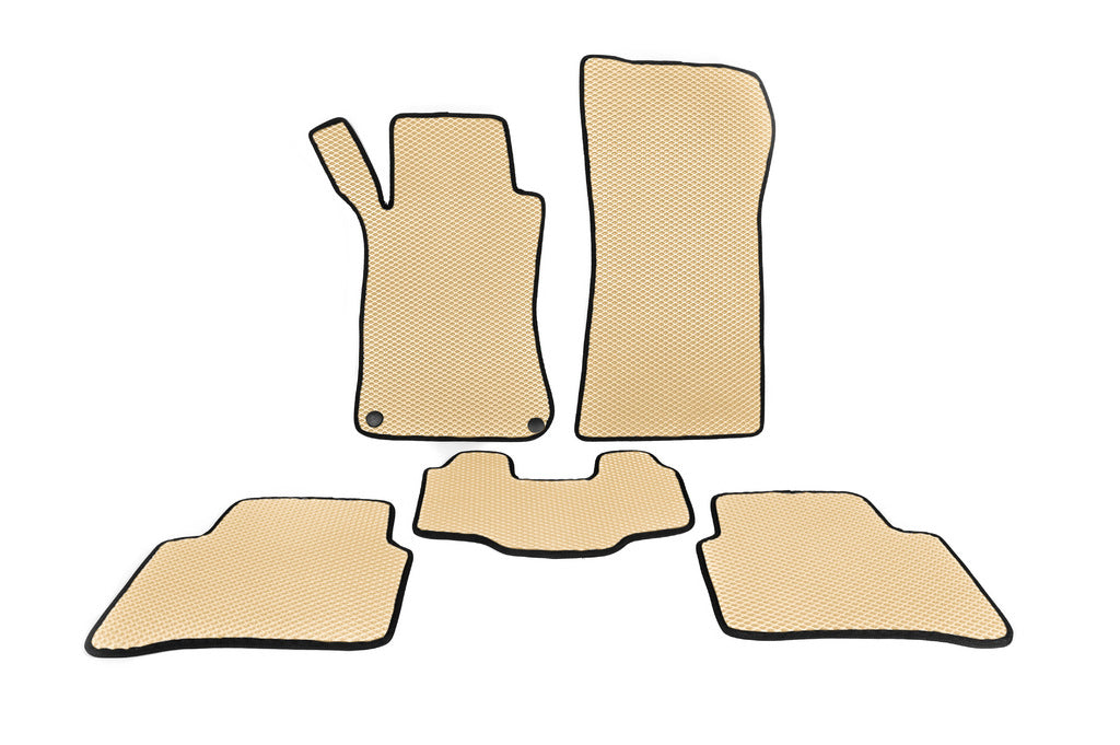 EVA Floor Mats (Beige) for Mercedes C-class W203 2000-2007 - image 1