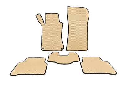 EVA Floor Mats (Beige) for Mercedes C-class W203 2000-2007 - image 1