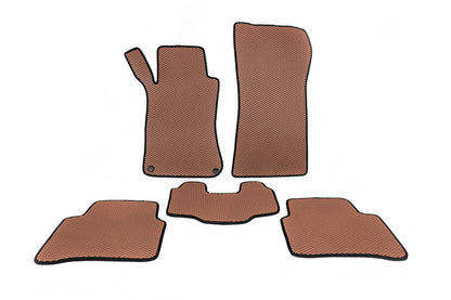 EVA Floor Mats (Brown) for Mercedes C-class W203 2000-2007 - image 1