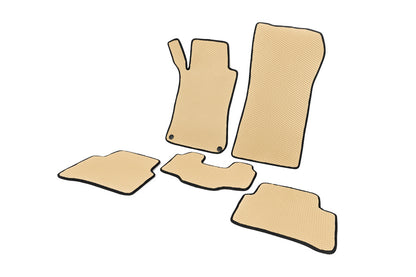 EVA Floor Mats (Beige) for Mercedes C-class W203 2000-2007 - image 2