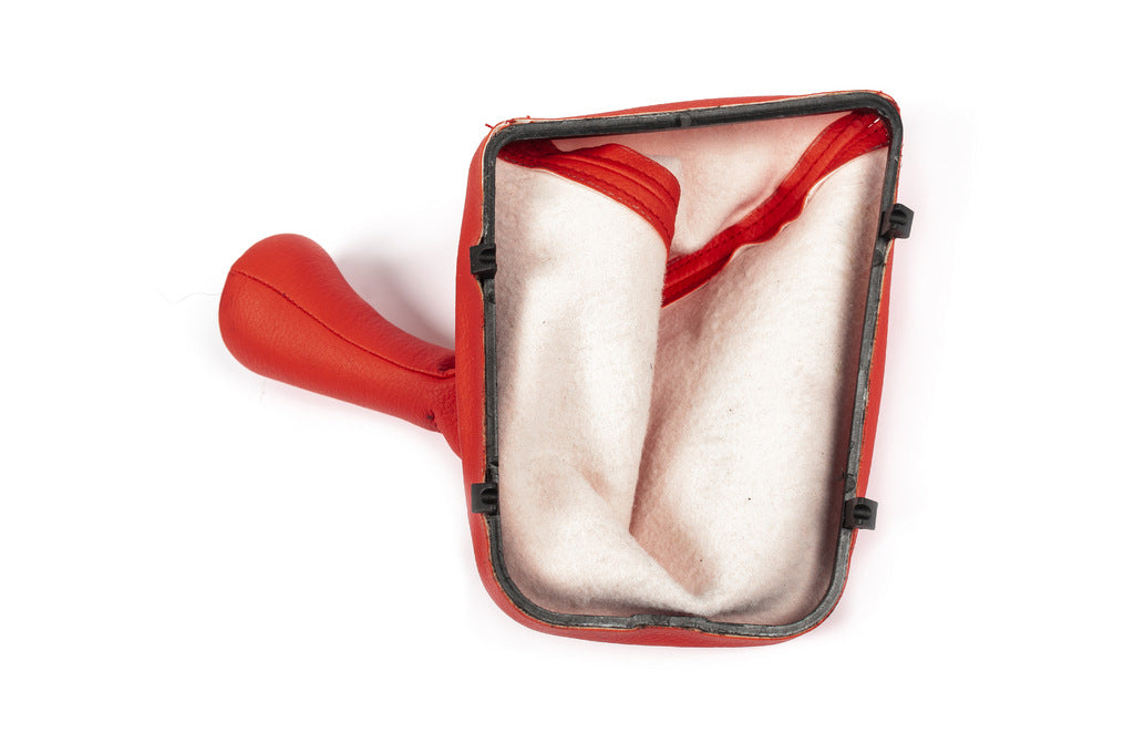 Gear Shift Boot + Knob OEM (red) for BMW 3 Series E-46 1998-2006 - image 5