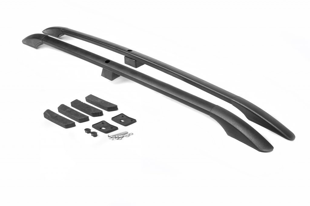 Aluminum Roof Rails (Caravan, Black) for Opel Astra H 2004-2013 - image 1