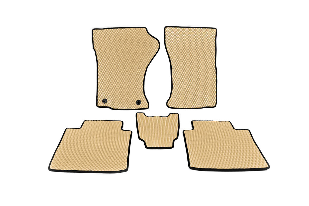 EVA Floor Mats (Beige) for Toyota Fortuner 2015- - image 1