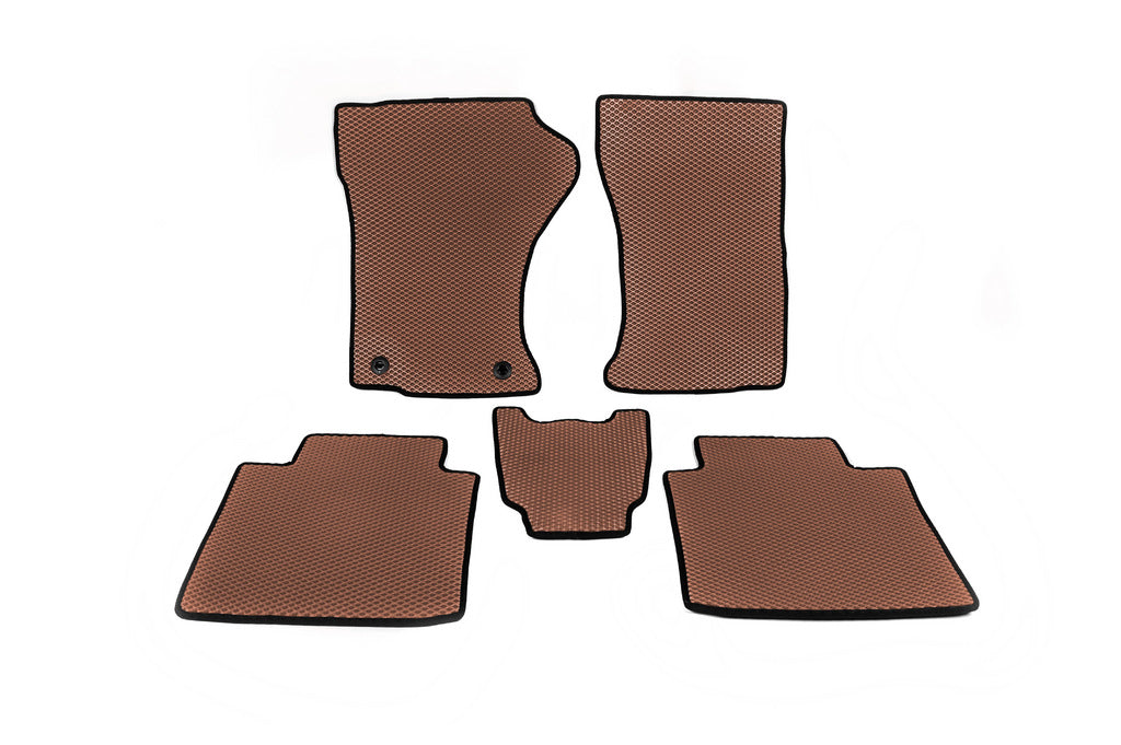 EVA Floor Mats (Brown) for Toyota Fortuner 2015- - image 1