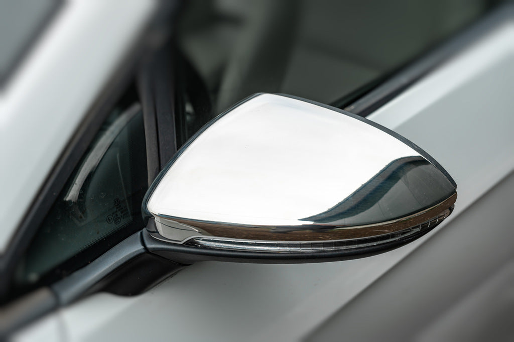Mirror Covers (2 pcs, Stainless Steel) for Volkswagen Golf 7/E-Golf 2012-2020 - image 4