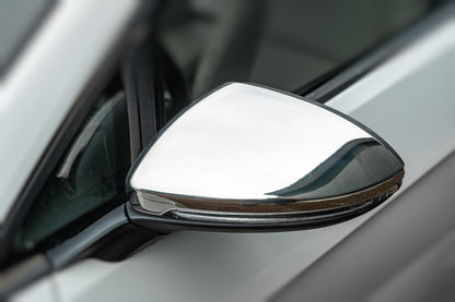 Mirror Covers (2 pcs, Stainless Steel) for Volkswagen Golf 7/E-Golf 2012-2020 - image 4