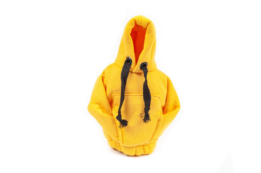 Gear Shift Cover Hoodie Style (yellow, black cord) - image 1