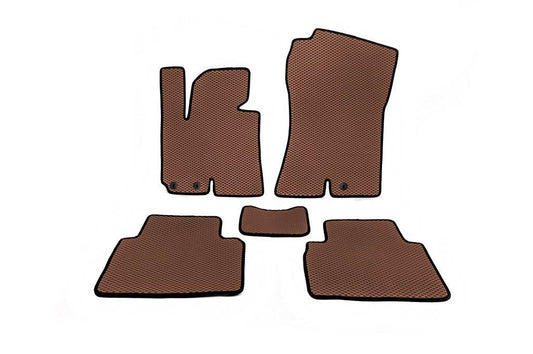 EVA mats (Brown) for Hyundai IX-35 2010-2015 - Reelken Auto