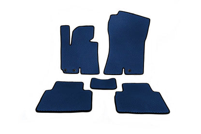 EVA mats (Blue) for Hyundai IX-35 2010-2015 - Reelken Auto