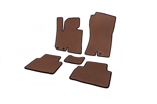 EVA mats (Brown) for Hyundai IX-35 2010-2015 - Reelken Auto