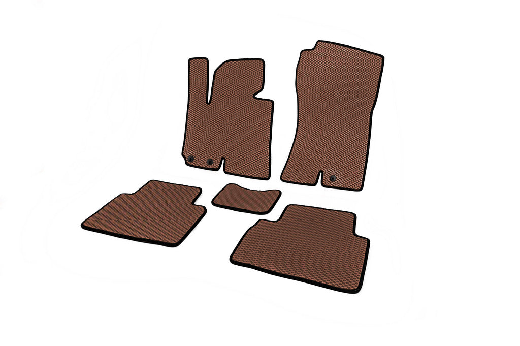 EVA Floor Mats (Brown) for Hyundai IX-35 2010-2015 - image 2