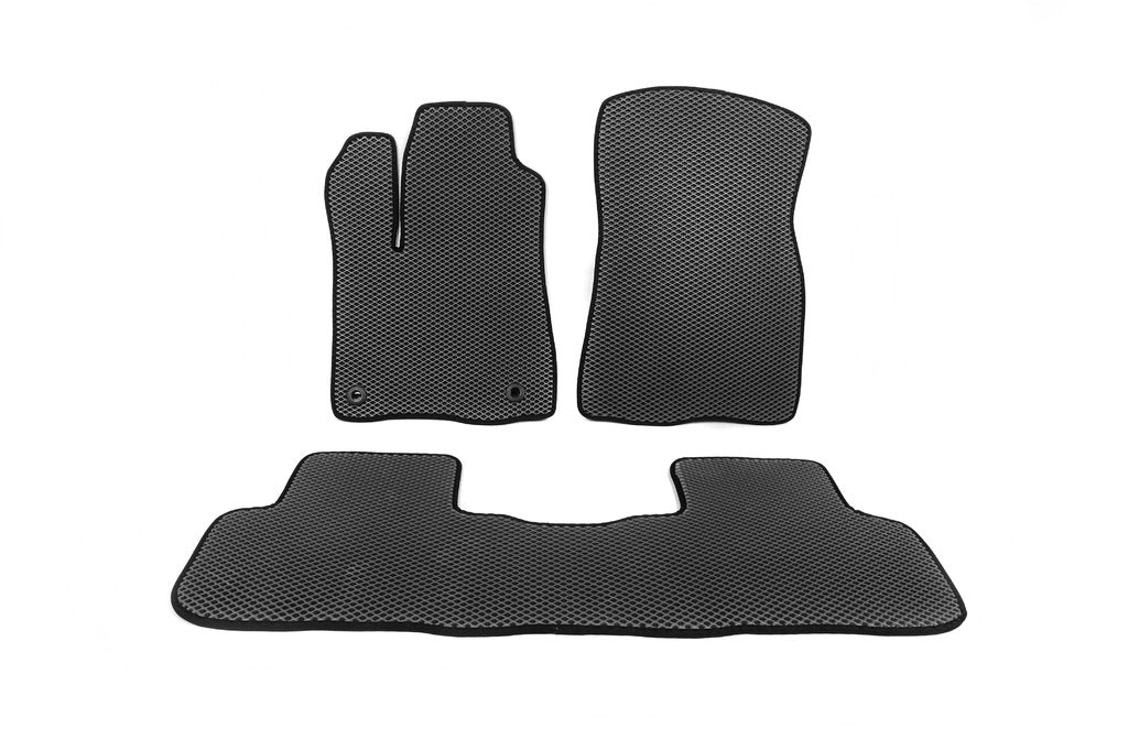 EVA Floor Mats (2 Rows, Black) for Toyota Highlander 2013-2019 - image 1