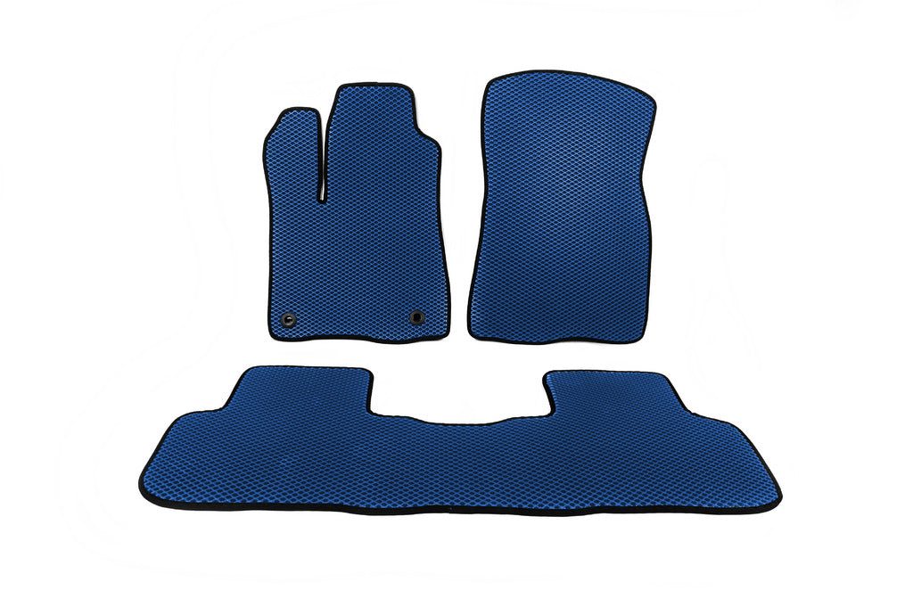 EVA Floor Mats (2 Rows, Blue) for Toyota Highlander 2013-2019 - image 1