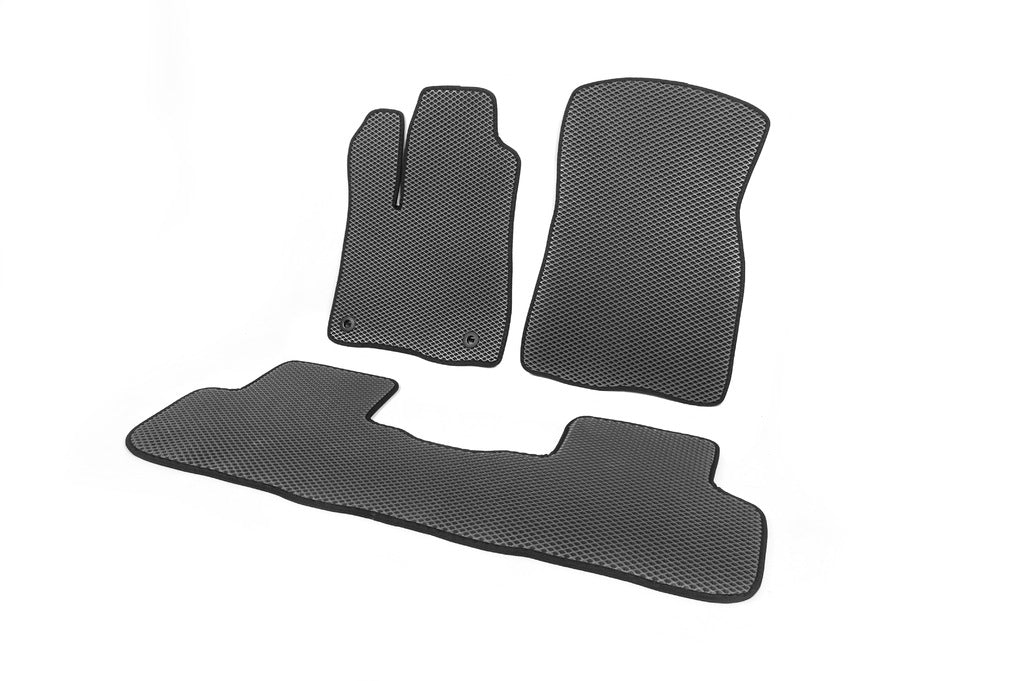 EVA Floor Mats (2 Rows, Black) for Toyota Highlander 2013-2019 - image 2