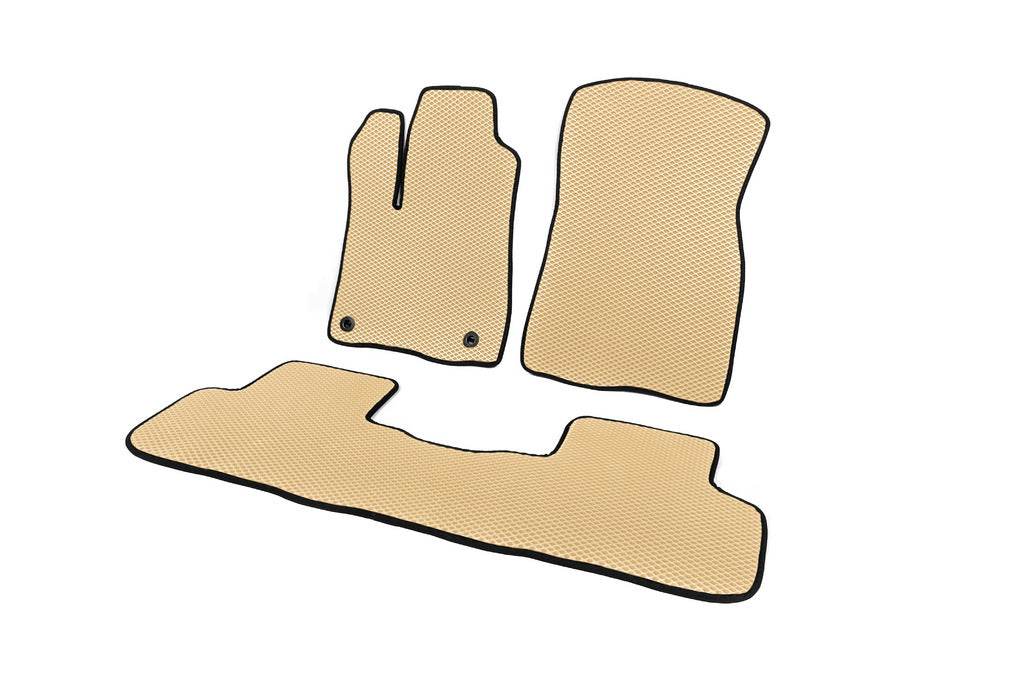 EVA mats (2 rows, Beige) for Toyota Highlander 2013-2019 - Reelken Auto