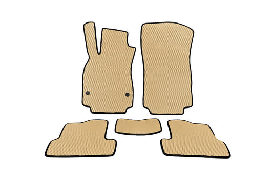 EVA Floor Mats HB (Beige) for Renault Megane III 2009-2016 - image 1