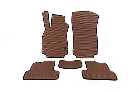 EVA Floor Mats HB (Brown) for Renault Megane III 2009-2016 - image 1
