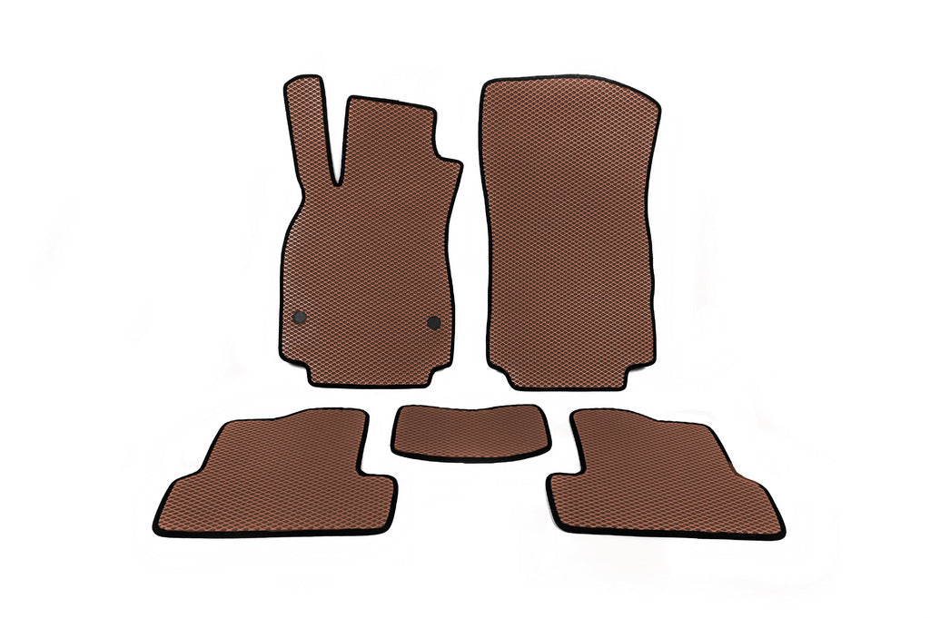 EVA Floor Mats HB (Brown) for Renault Megane III 2009-2016 - image 1